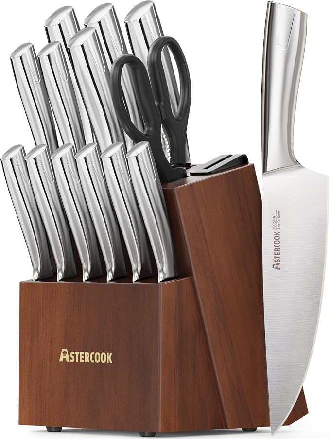 Astercook Knife Set, Kitchen Knives Set by Astercook