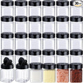 Mimorou 30 Pack Plastic Spice Jars by Mimorou