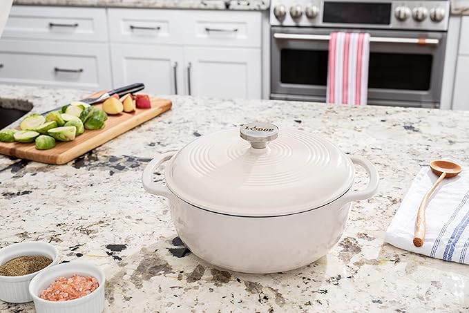 Lodge Essential Enamel Cast Iron Dutch Oven - Image 2