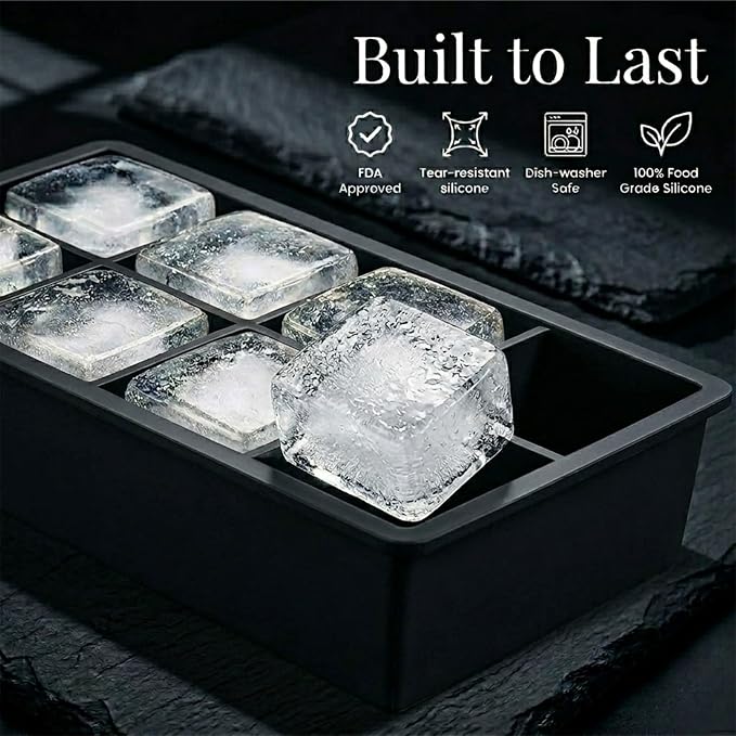 Large Silicone Ice Cube Tray - Image 4