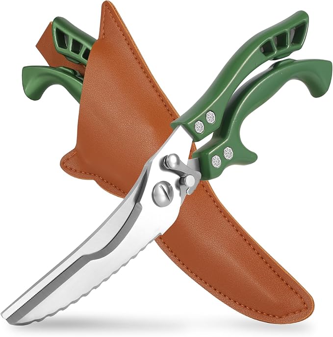 ANDONG Heavy Duty Poultry Shears, All-Purpose Kitchen Scissors by ANDONG