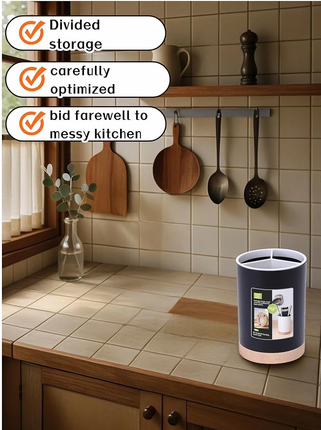 BUBBLE-FLY Modern Kitchen Utensil Holder - Image 9