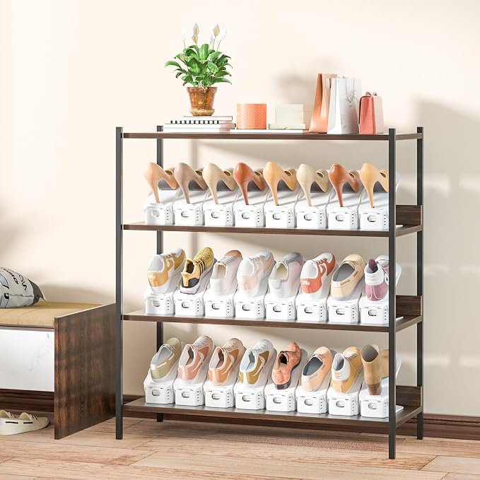 Neprock Shoes Slots Organizer for Closet, Shoe Rack Organizador De Zapatos for - Image 7