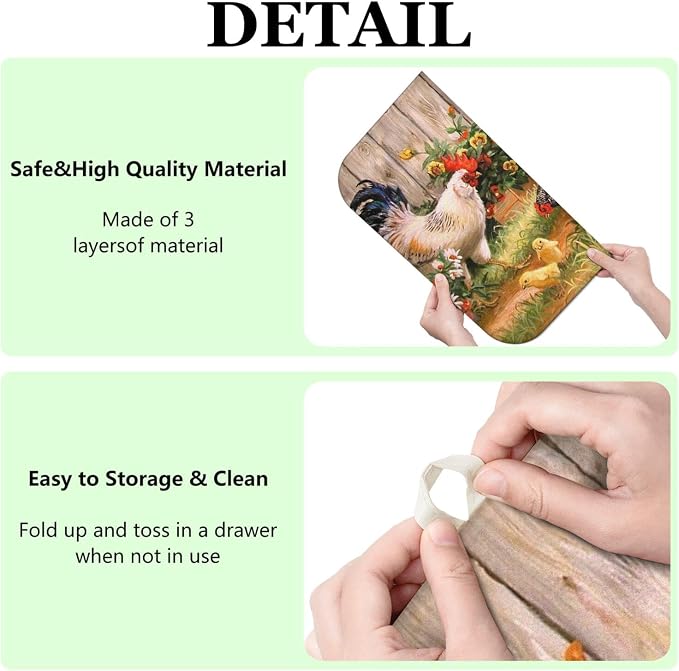 Dish Drying Mat Drainer Pads - Image 6