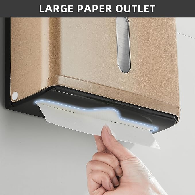 Paper Towel Dispensers Wall Mount: Multifold Z-Fold Paper Towel Holder - Image 4