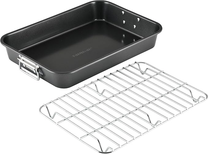 Farberware Bakeware Nonstick Steel Roaster - Image 11