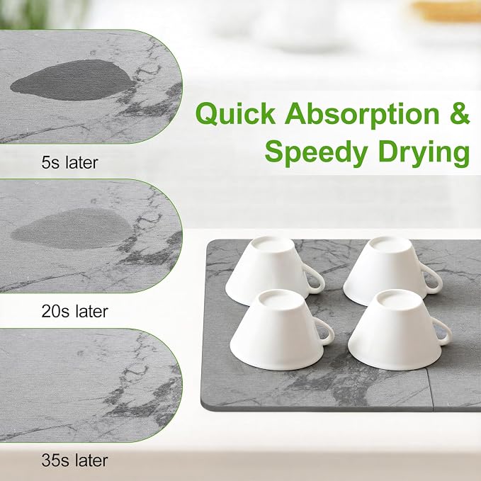 Luxspire Large Stone Drying Mat - Image 3