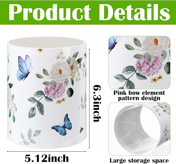 WILLBOND Butterfly Spring Kitchen Decor Acrylic Butterfly Kitchen Utensil - Image 2