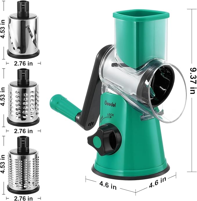 Geedel Rotary Cheese Grater - Image 9