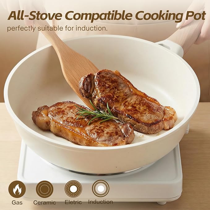 Ceramic Nonstick Frying Pan - Image 4