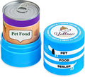 The Original Canned Dog Food Storage Container Patent Pending Reusable Airtight by YellowHydrant