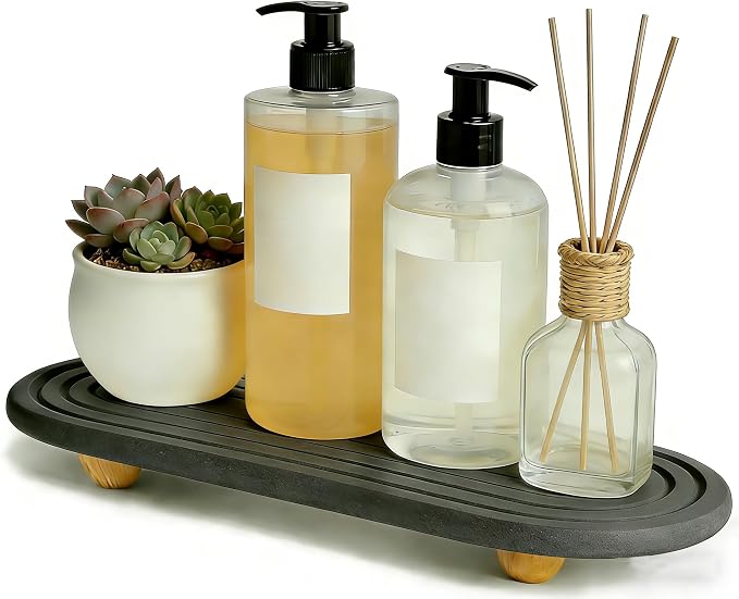 Instant Dry Sink Tray, Anti-Slip Stone Sink Caddy, Durable Kitchen Sink by Unknown