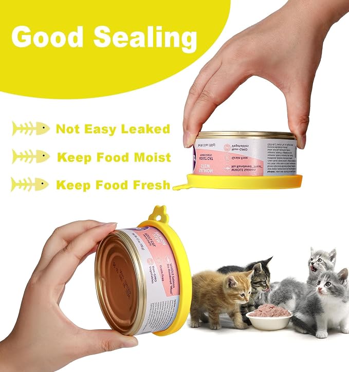 Comtim Cat Food Can Covers Lids - Image 4