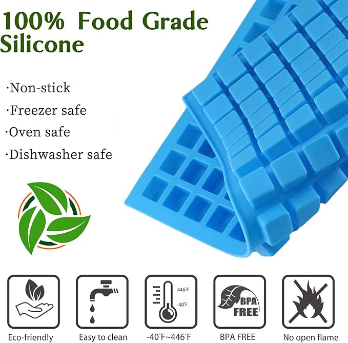 JOERSH Square Candy Molds Silicone Molds - Image 3