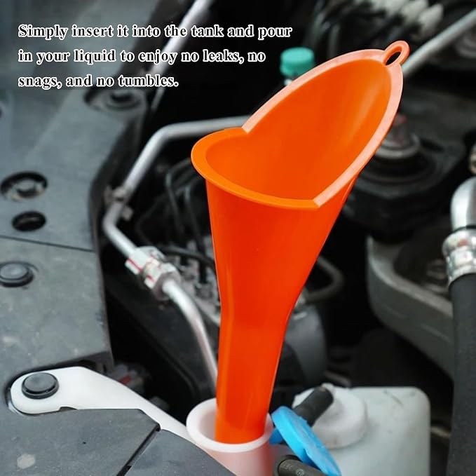 2 PCS Oil Funnel, Automotive Use Funnels - Image 4
