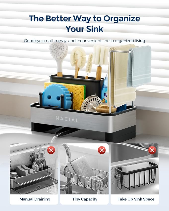 Nacial Kitchen Sink Caddy Organzier - Image 6