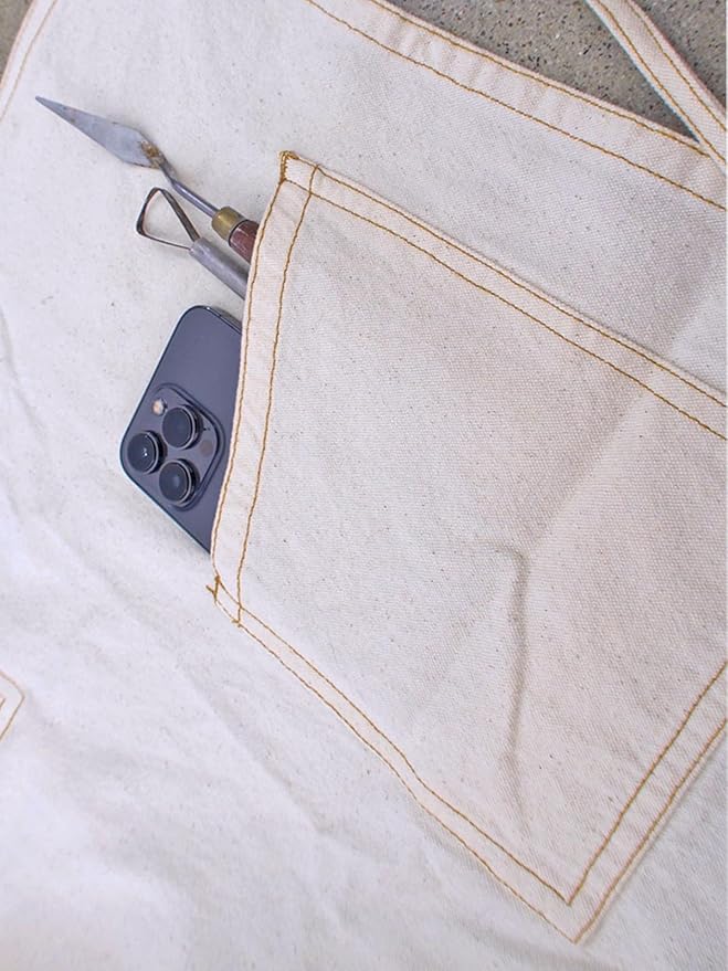 OATMEAL, the original split overlapped apron - Image 3