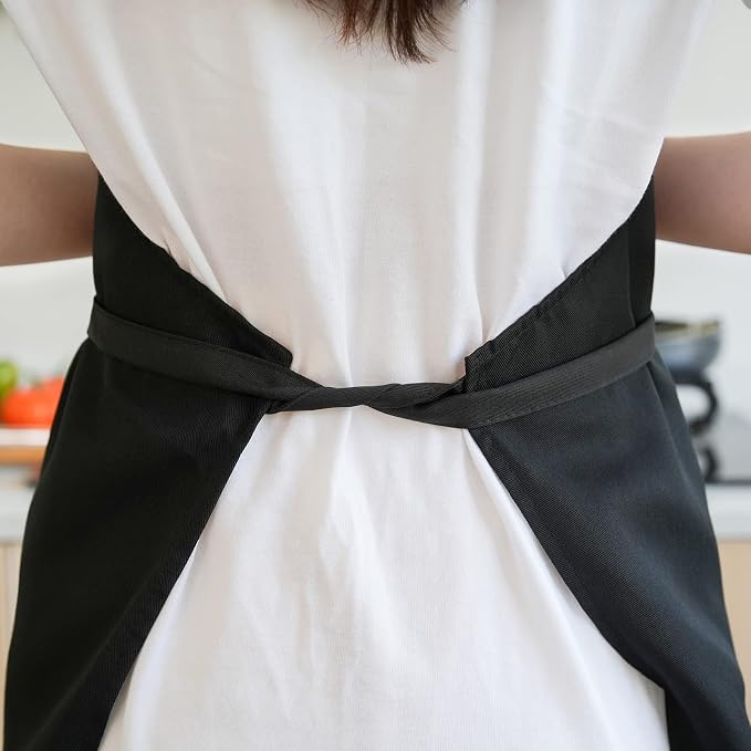 Funny Aprons for Women with Pockets, Kitchen Cooking Grilling Bbq Cute Chef - Image 8