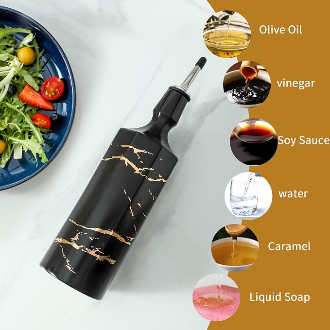 Ceramic Olive Oil Dispenser Bottle, Oil Dispenser Bottle - Image 4