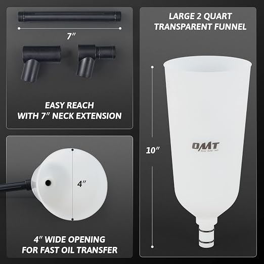 Orion Motor Tech 2 qt Engine Oil Funnel Set - Image 5