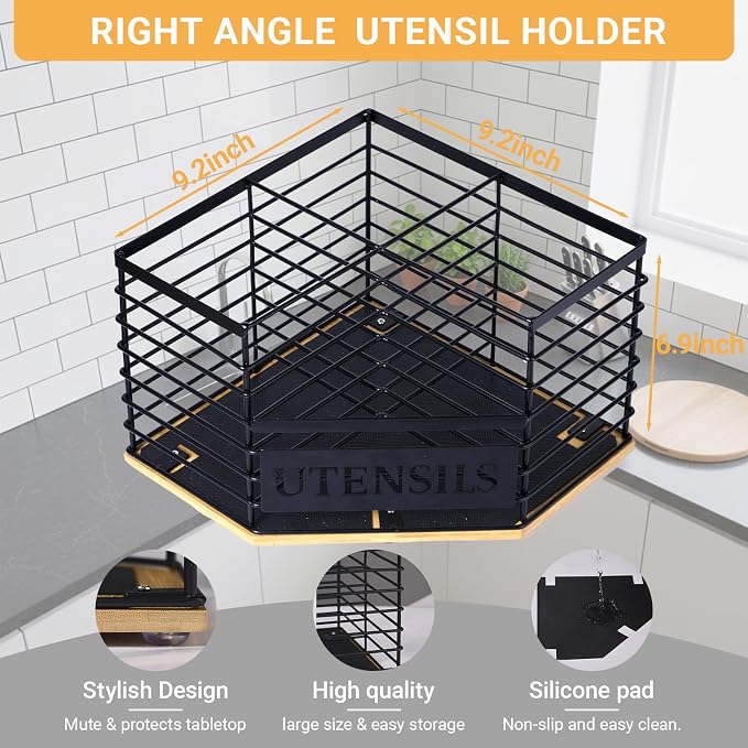 Large Kitchen Utensil Holder - Image 4