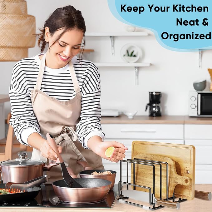 Cutting Board Organizer Rack - Image 9