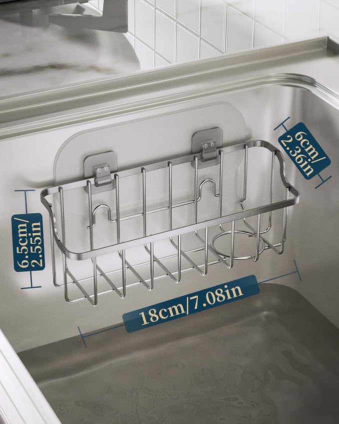 Consumest Sponge Holder Sink Caddy - Image 6