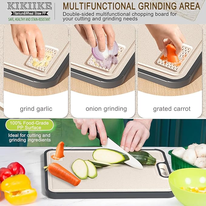 Titanium Cutting Board Double Sided Pure Titanium Cutting Boards - Image 6