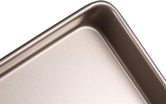 11 Inch Baking Sheets Pan Nonstick Set of 2, Walooza Cookie Sheet Replacement - Image 3