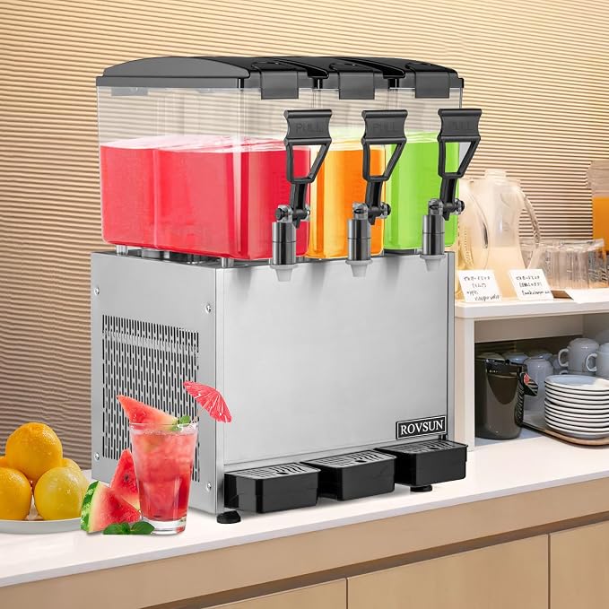 ROVSUN Commercial Beverage Dispenser 7.8 Gal/30L, Commercial Juice Dispenser - Image 8