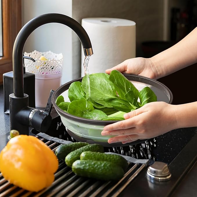 Microwave Splatter Cover & Silicone Mat – Collapsible, Reusable Food Guard and - Image 5