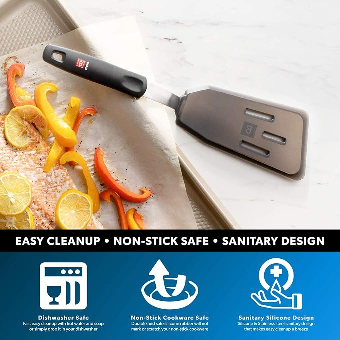DI ORO Silicone Fish Spatula - Image 6