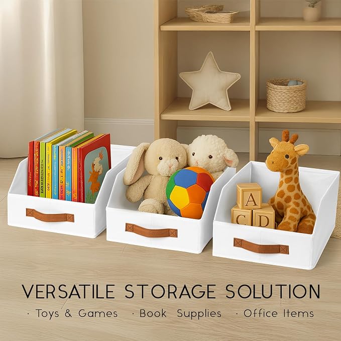 Homsorout Fabric Storage Bins for Organizing - Image 8
