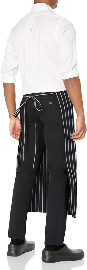 Uncommon Threads unisex adult Full Apron, Chalk Stripe, One Size US - Image 2