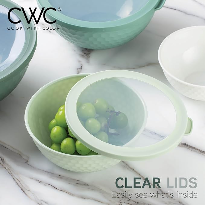 COOK WITH COLOR Mixing Bowls with Lids - Image 5