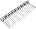 Surpahs 20.5 x 13.1 Inch Roll-Up Dish Drying Rack, Fits Across Sink Openings up by Surpahs