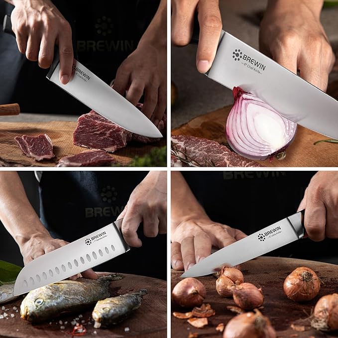 Brewin Professional Kitchen Knives, Japanese Cooking Knife - Image 6