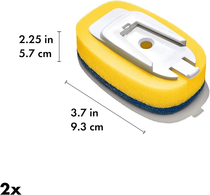 OXO New Good Grips Soap Dispensing Dish Scrub Refills - Image 6