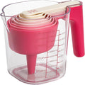 Paris Hilton 9-Piece Measuring Set, Durable Plastic Measuring Cups and Spoons by TheWorldofParisHilton