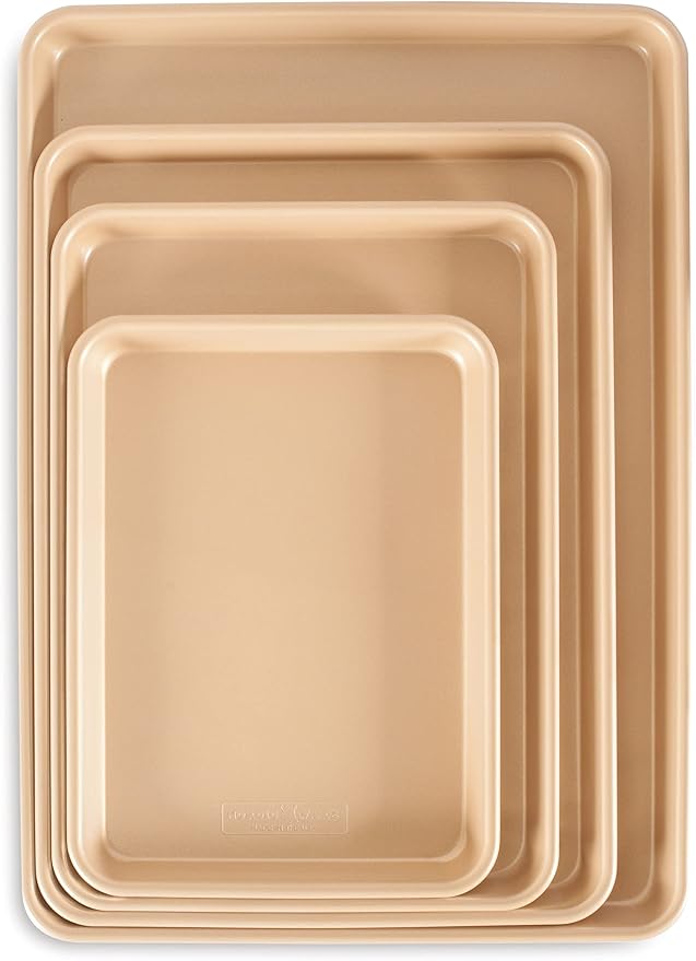 Nordic Ware Naturals Aluminum NonStick Jelly Roll Baking Sheet - Image 7