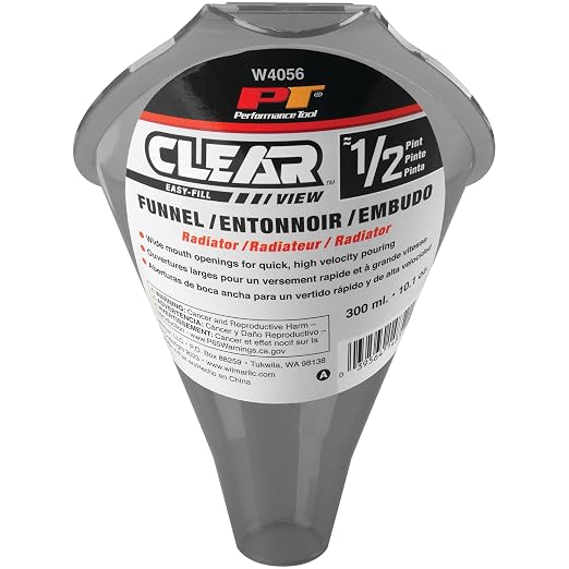 Performance Tool W4056 Clear View Easy-Fill Funnel - Image 11
