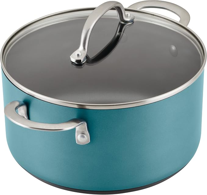 Anolon Achieve Hard Anodized Nonstick Cookware Pots and Pans Set, 9 Piece - Image 10