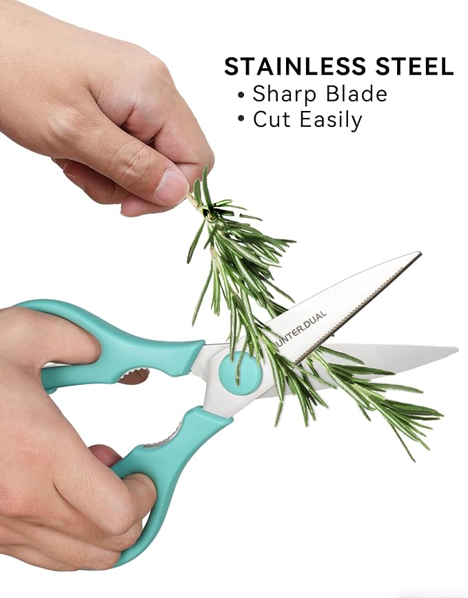 Kitchen Scissors for Food, HUNTER.DUAL Heavy Duty Come Apart Poultry Shears for - Image 2