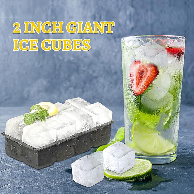 Samuelworld Premium Ice Tray Combo, Large Ice Sphere Maker & Giant Ice Cube - Image 5