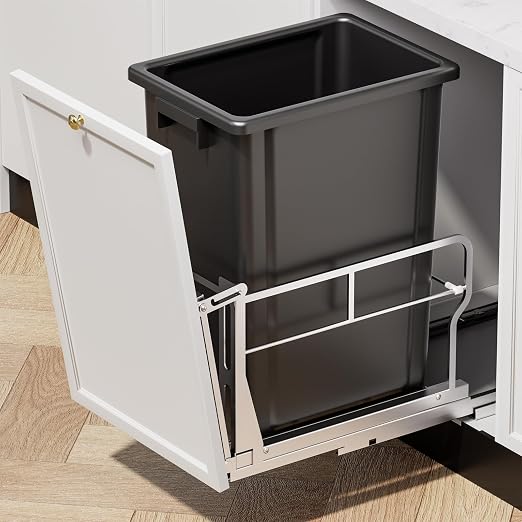 Insputer Pull Out Trash Can Under Cabinet by Insputer