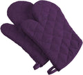 DII Basic Terry Collection 100% Cotton Quilted, Oven Mitt, 2 Piece by DII