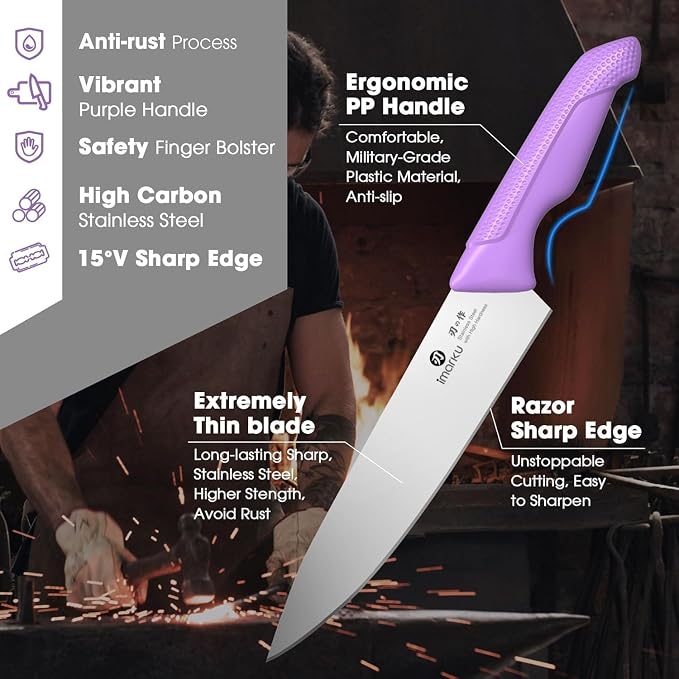 imarku® Kitchen Knife Set, Sharp Knives Set - Image 3