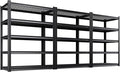 Set of 3 71"H Garage Shelving-3000LBS 5 Tier Storage Shelves, Adjustable Heavy by Unknown