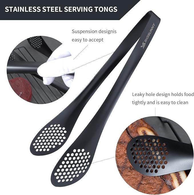 MSY BIGSUNNY Kitchen Buffet Tongs - Image 4