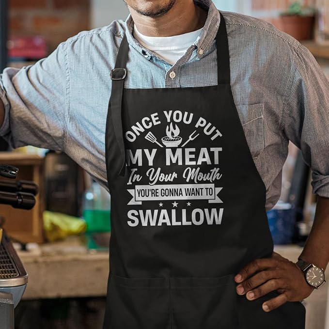 SANDJEST Funny Mens Aprons - Image 4